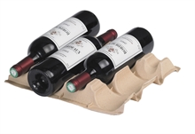 Calage 4 bouteilles de vin Bordeaux - repose col